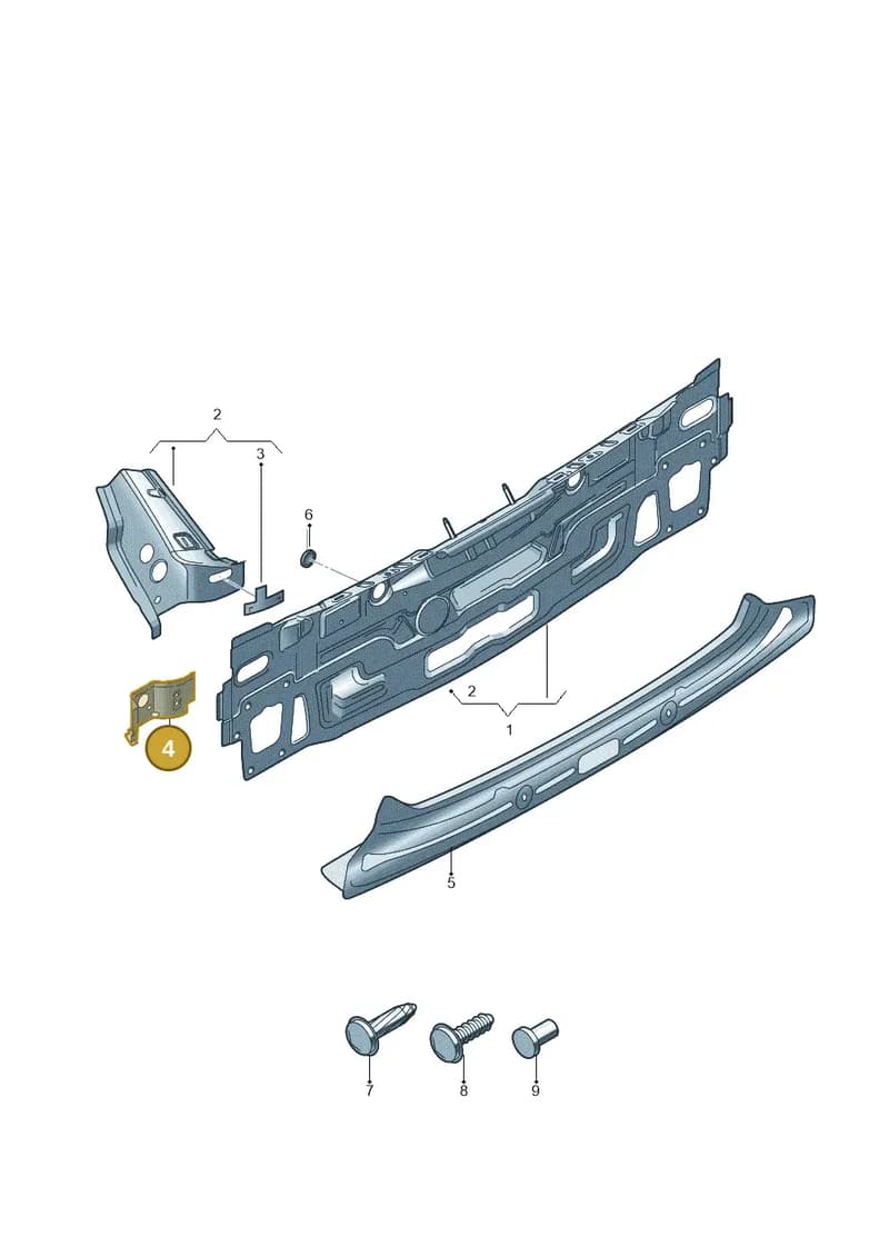 8V0813562 — Audi Q2 (2016-2025) diagram 803813000, position 4
