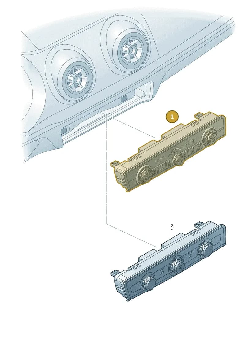 8V0820043ANIMJ — Audi A3 Cabriolet (2016-2020) diagram 745819400, position 1