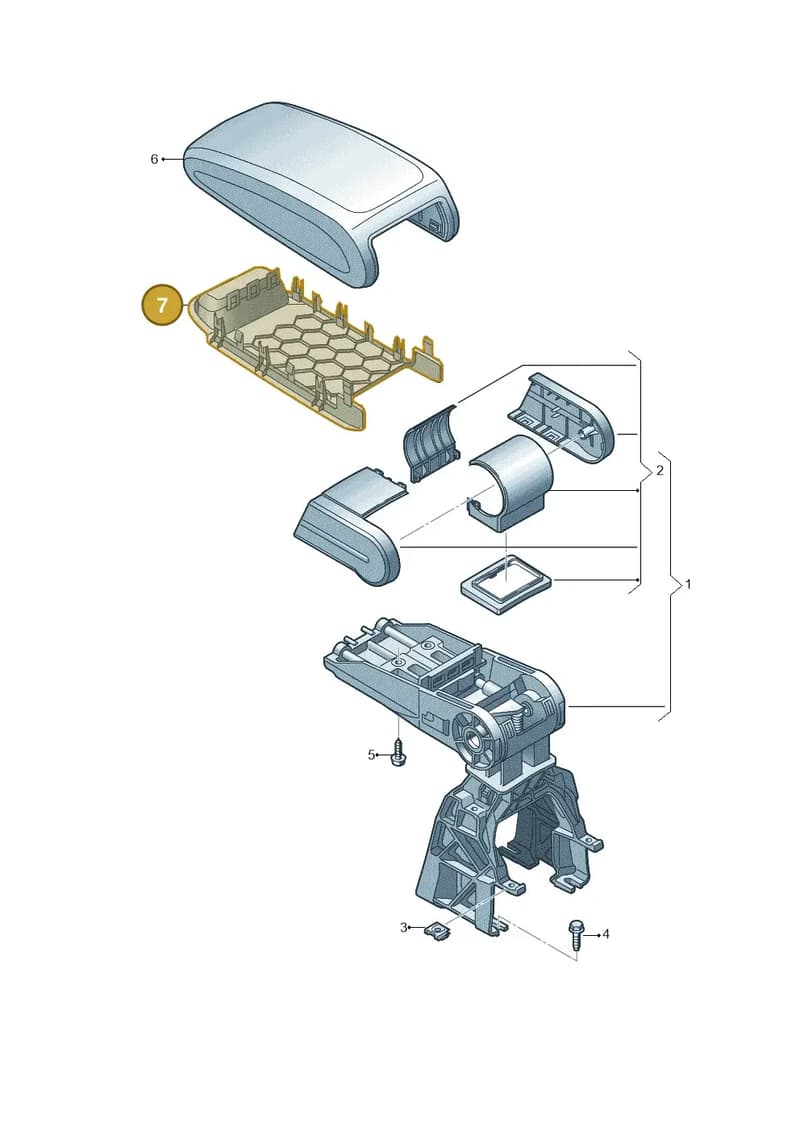 8V08642494PK — Audi RS3 Limousine (2017-2020) diagram 745863600, position 7