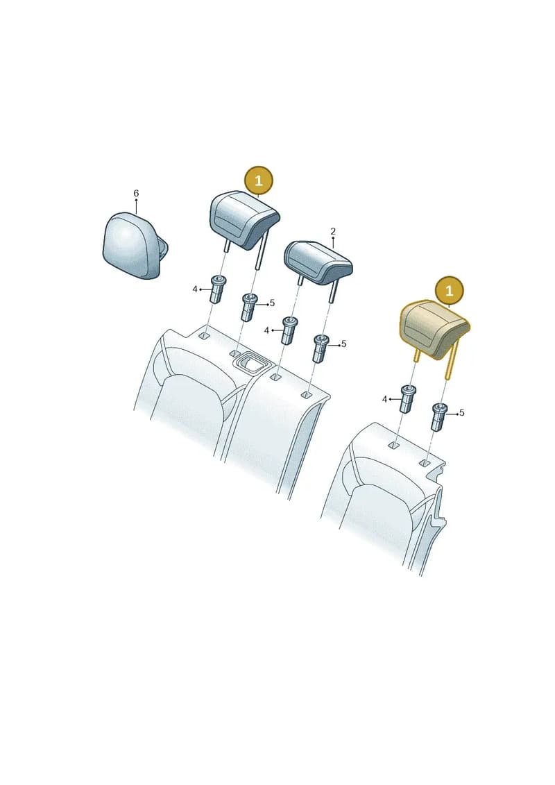 8V0885901AAOI8 — Audi A3 Sportback (2016-2020) diagram 745885850, position 1