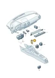 8V0905217E Audi Start/Stop Switch