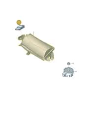 8V0907159B Audi Control Unit for Impact Sound