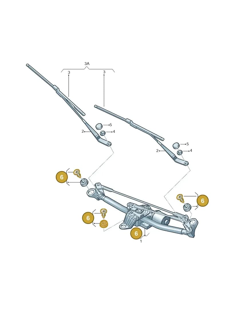 8V0998754 — Audi RS3 Sportback (2015-2016) diagram 745955000, position 6