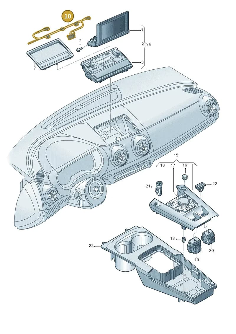 8V1971551C — Audi RS3 Limousine (2017-2020) diagram 745919000, position 10