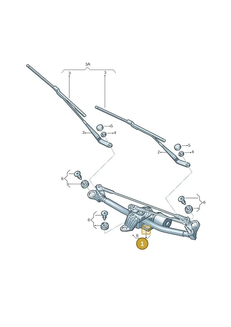 8V2955023D — Audi RS3 Sportback (2015-2016) diagram 745955000, position 1