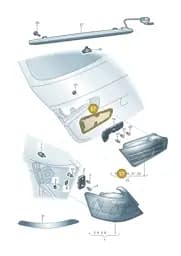 8V3945191B Audi Seal