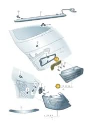 8V3945257D Audi Bulb Carrier