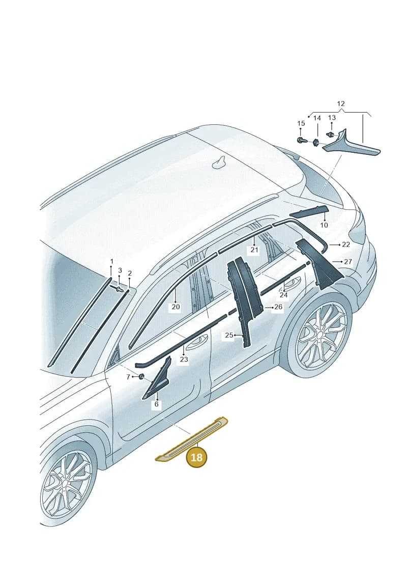 8V4853491M9B9 — Audi Q4 Sportback (2021-2022) diagram 89a853100, position 18