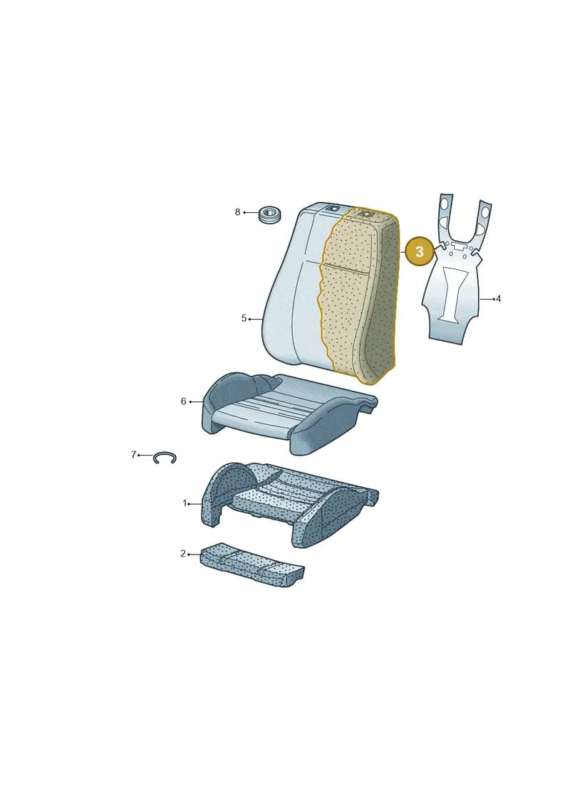 8V4881775D — Audi A3 Sportback (2016-2020) diagram 890881600, position 3