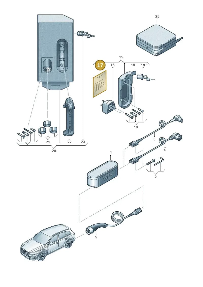 8V4900015D — Audi RS e-tron GT (2020-2025) diagram 586970010, position 17