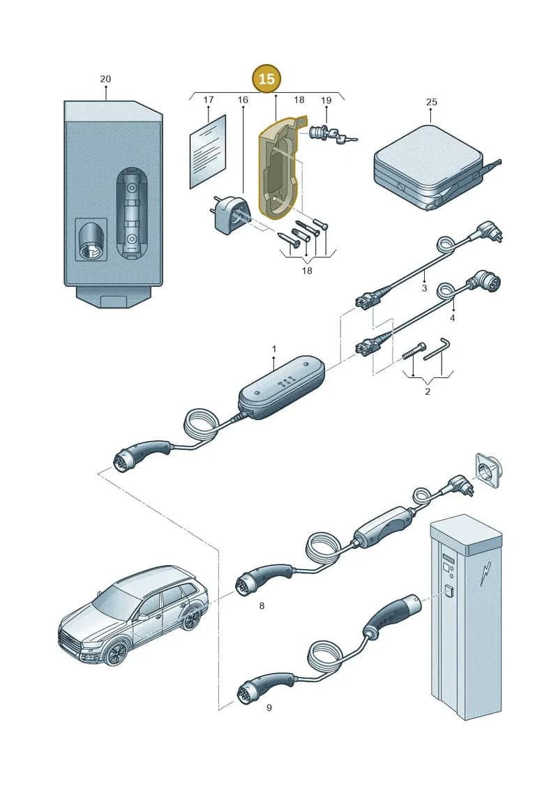 8V4915706G — Audi Q4 Sportback (2021-2025) diagram 586970000, position 15