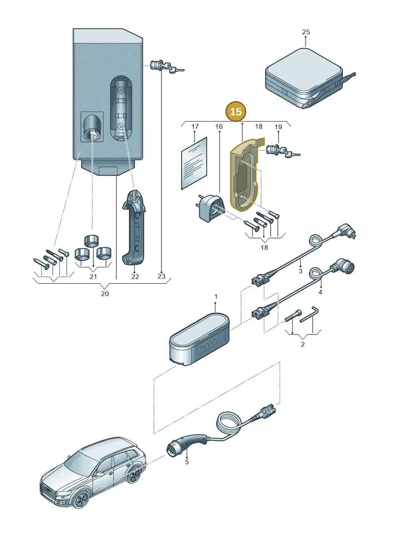 8V4915706K — Audi Q8 e-tron (2018-2025) diagram 586970010, position 15