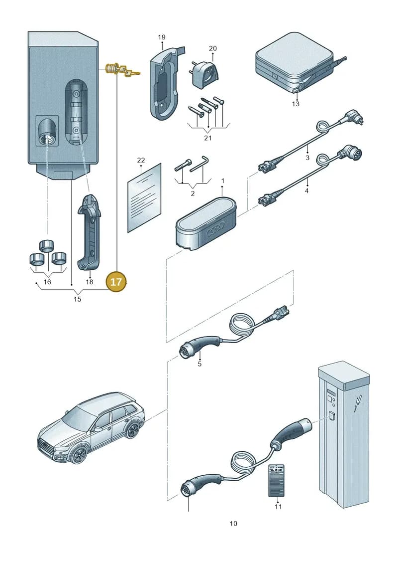 8V4915798S01 — Audi Q7 (2015-2025) diagram 859970000, position 17