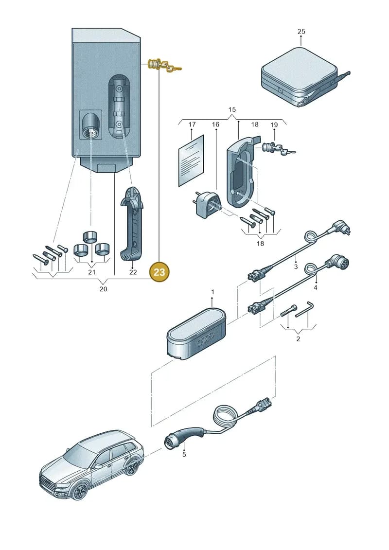 8V4915798S04 — Audi RS e-tron GT (2020-2020) diagram 586970010, position 23