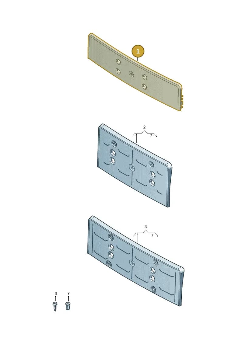 8V5807287JT94 — Audi RS3 Limousine (2017-2020) diagram 853807400, position 1