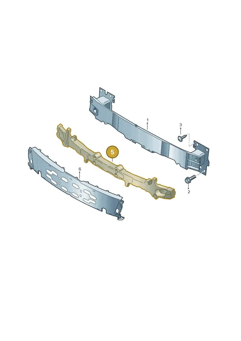 8V5807550A — Audi RS3 Limousine (2017-2020) diagram 853807000, position 5