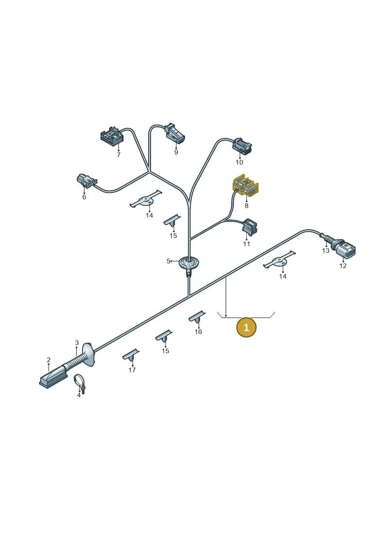 8V5971687C — Audi RS3 Limousine (2017-2020) diagram 745972370, position 1