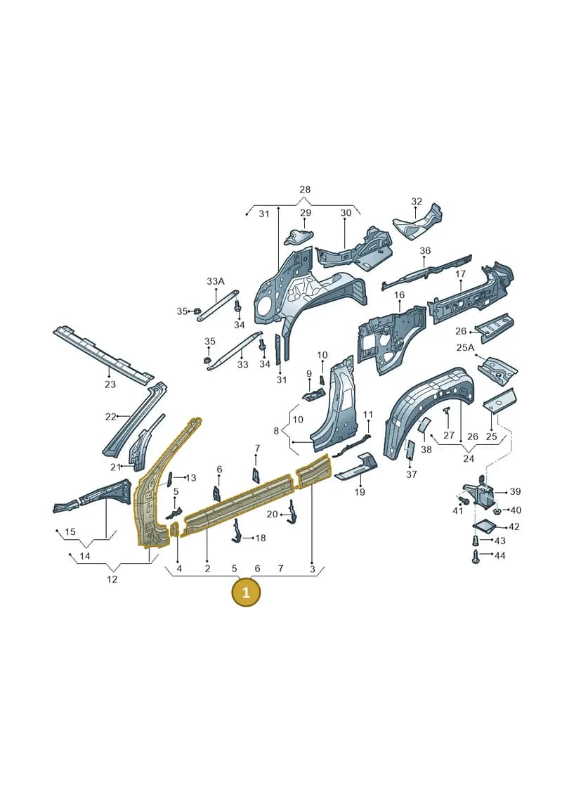 8V7809378D — Audi A3 Cabriolet (2016-2020) diagram 778809000, position 1