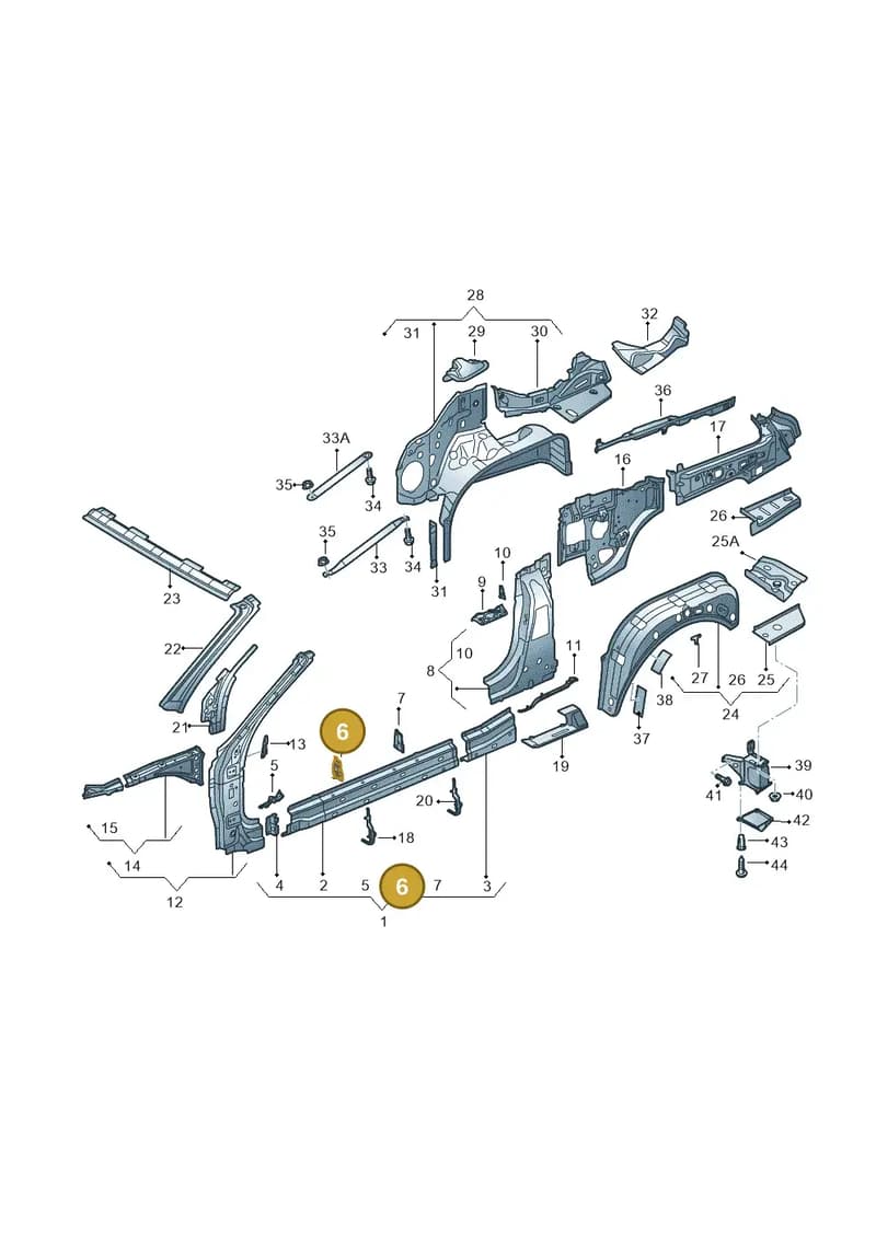 8V7864634A — Audi A3 Cabriolet (2016-2020) diagram 778809000, position 6
