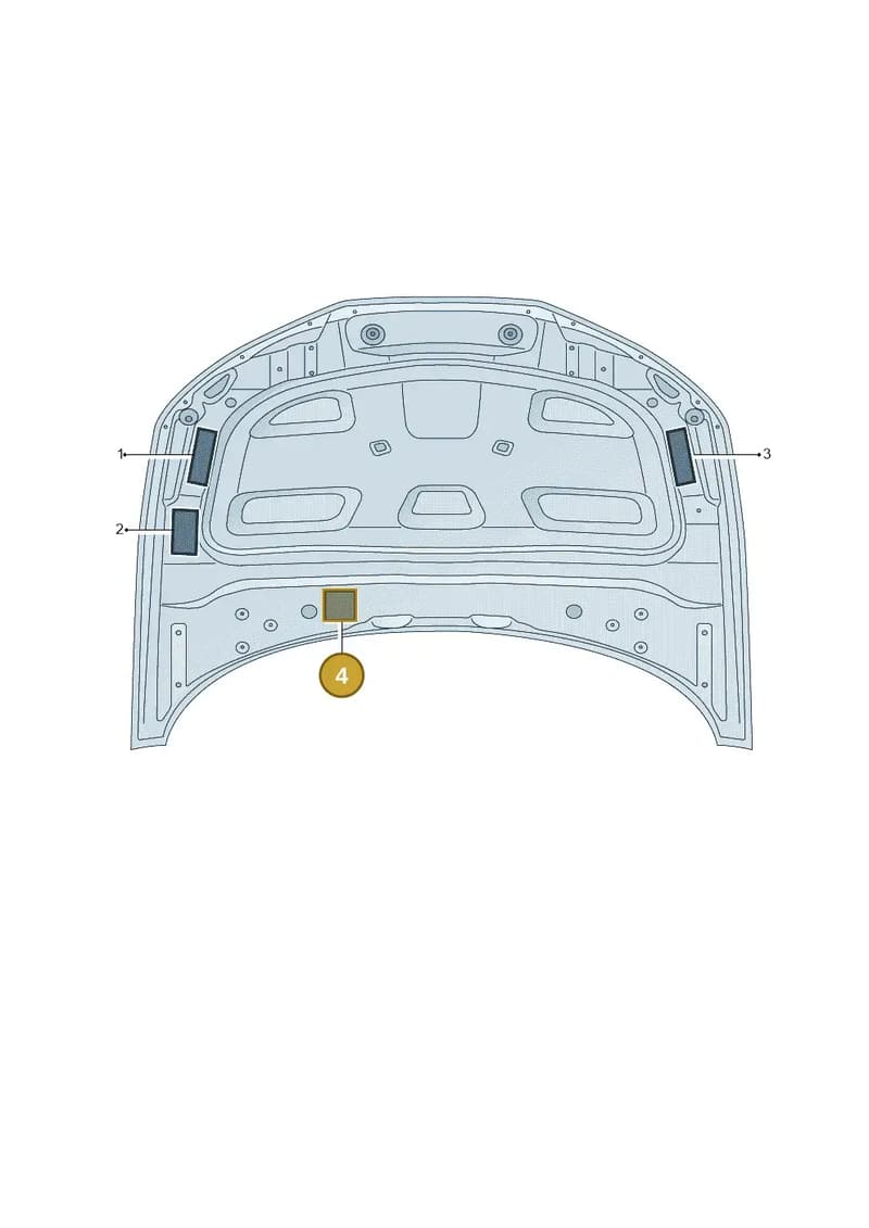 8W0010504BD — Audi A5 Sportback (2016-2025) diagram 897010100, position 4
