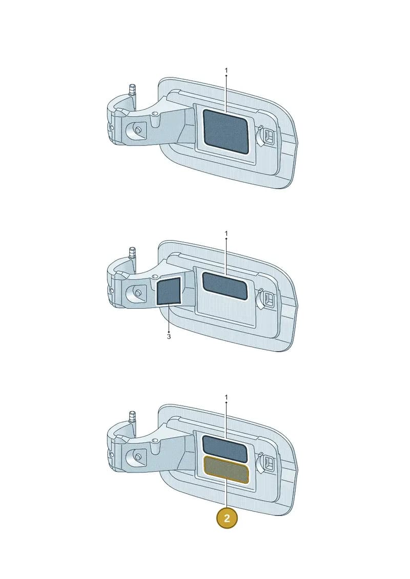 8W0010508K — Audi A3 Sportback (2019-2025) diagram 890010350, position 2