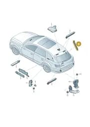8W0035225C Audi Aerial Amplifier