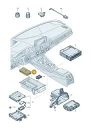 8W0035502C Audi Coupling Antenna