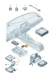 8W0035504 Audi Sender