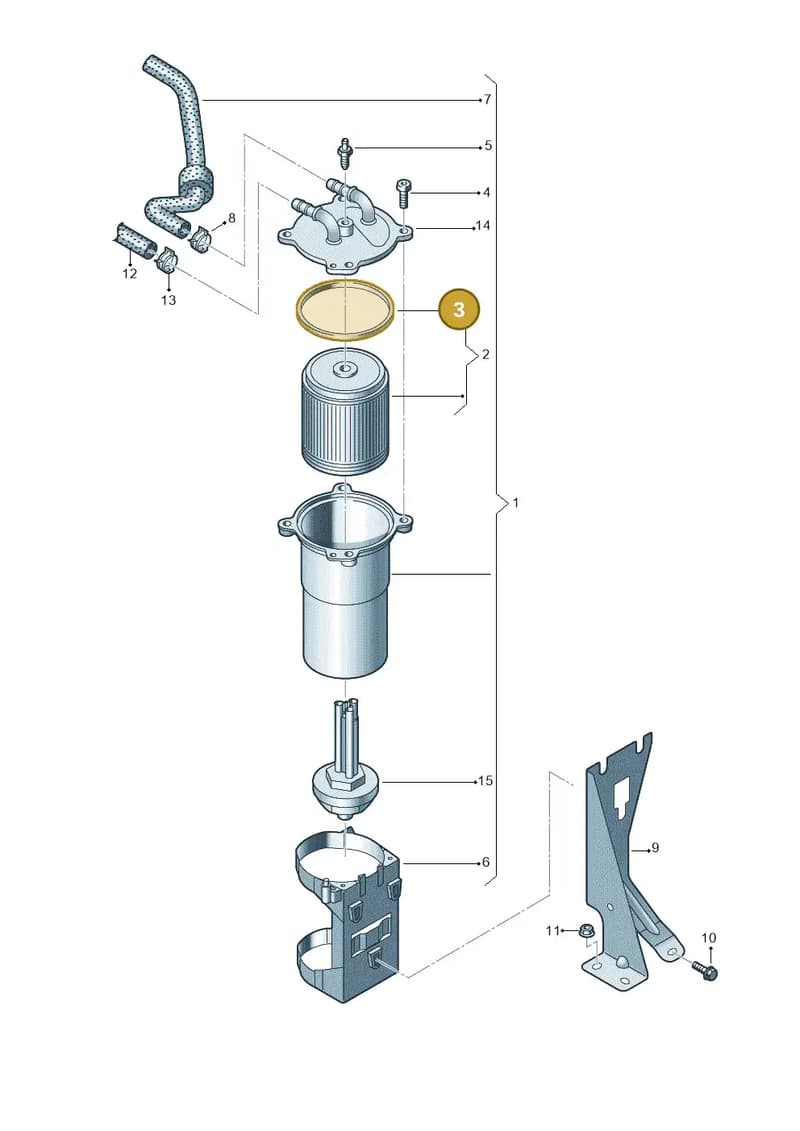 8W0127113 — Audi Q5 (2016-2025) diagram 849127400, position 3