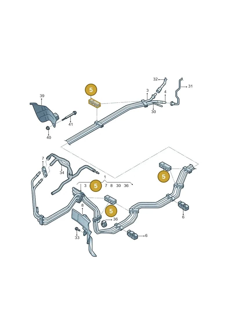 8W0201190A — Audi Q5 qu. 2.0 (2018-) diagram 428201060, position 5
