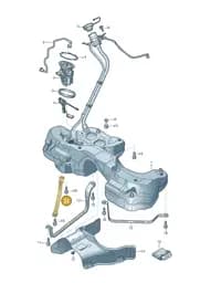 8W0201653K Audi Tensioning Strap