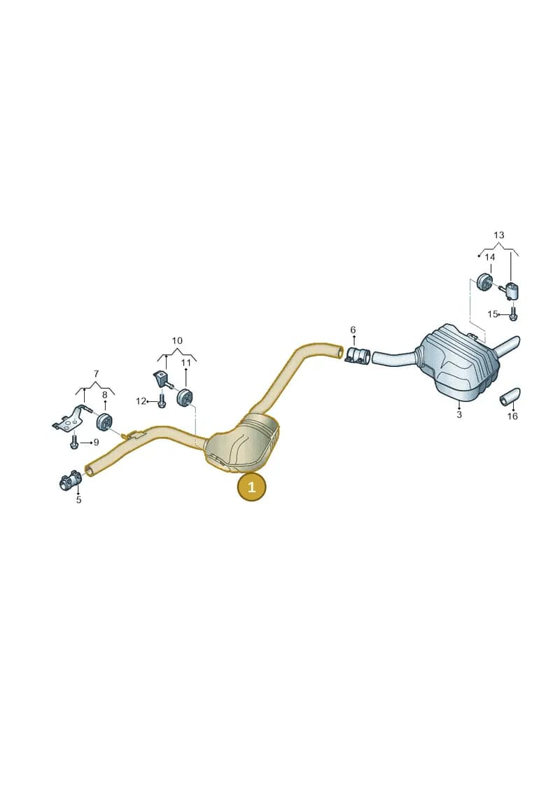 8W0253409F — Audi A5 Sportback (2016-2025) diagram 849253820, position 1