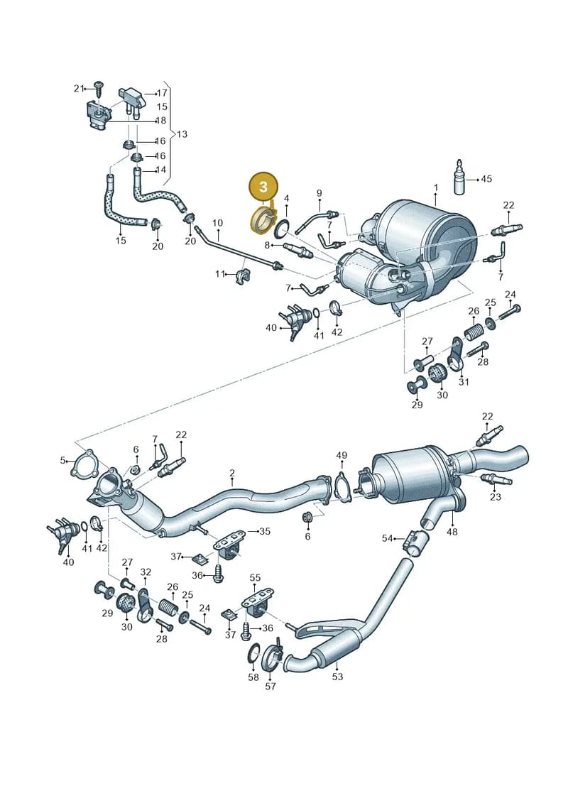 8W0253725F — Audi Q5 (2016-2025) diagram 896253077, position 3