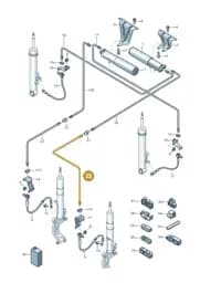 8W0616861G Audi Pipe