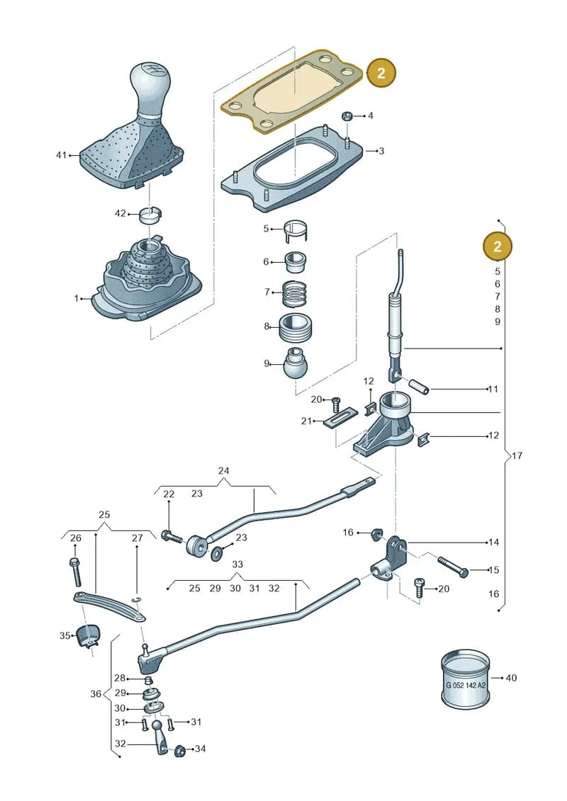 8W0711267 — Audi Q5 (2016-2025) diagram 849711400, position 2
