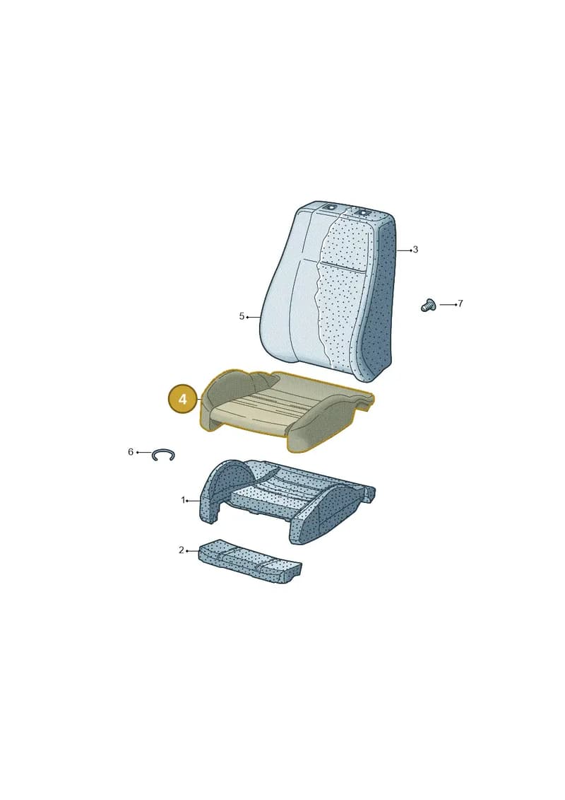 8W0881406J25D — Audi RS4 Avant (2017-2025) diagram 849881610, position 4