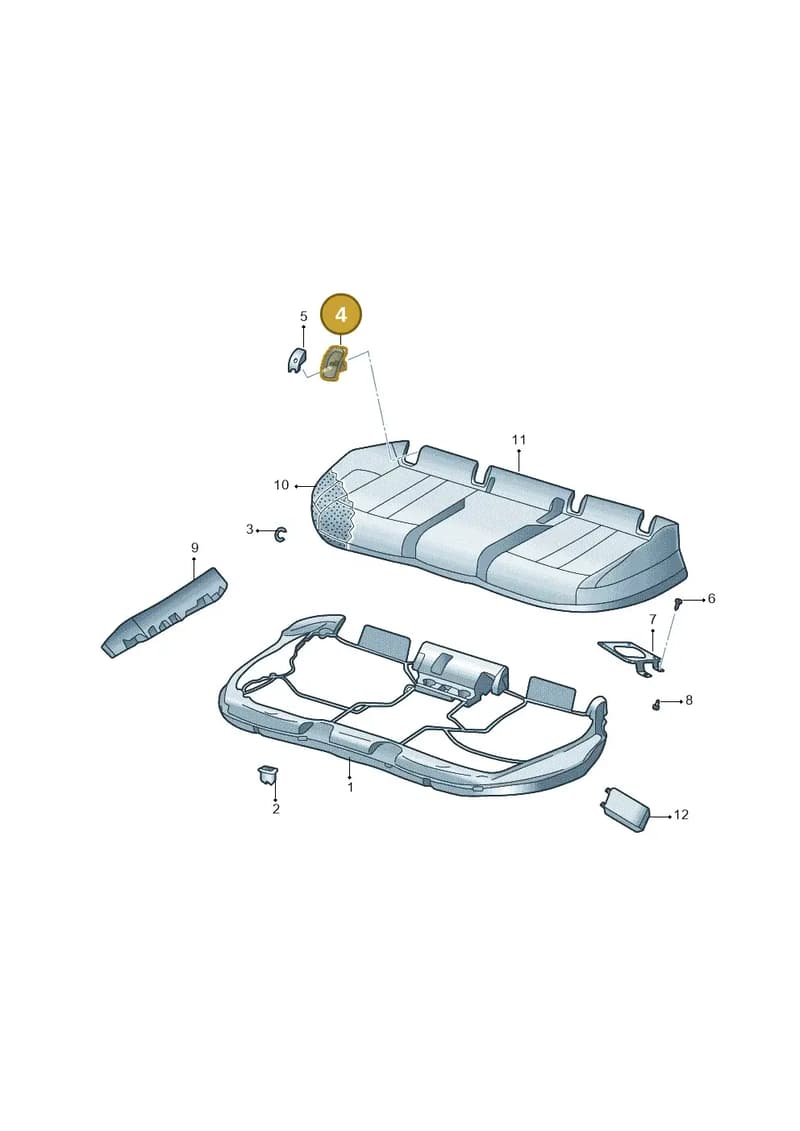 8W0887233C1LX — Audi A6 L 2.0 (2018-) diagram 577885000, position 4