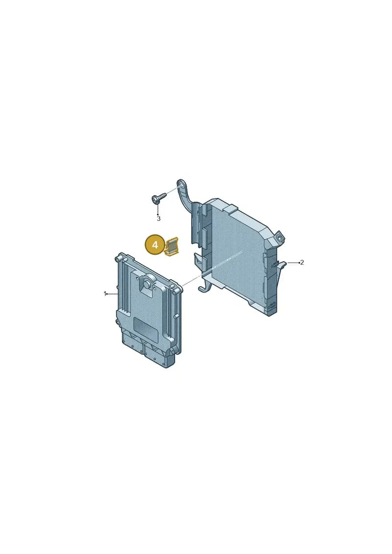 8W0906088Q — Audi A4 (2015-2025) diagram 849906000, position 4