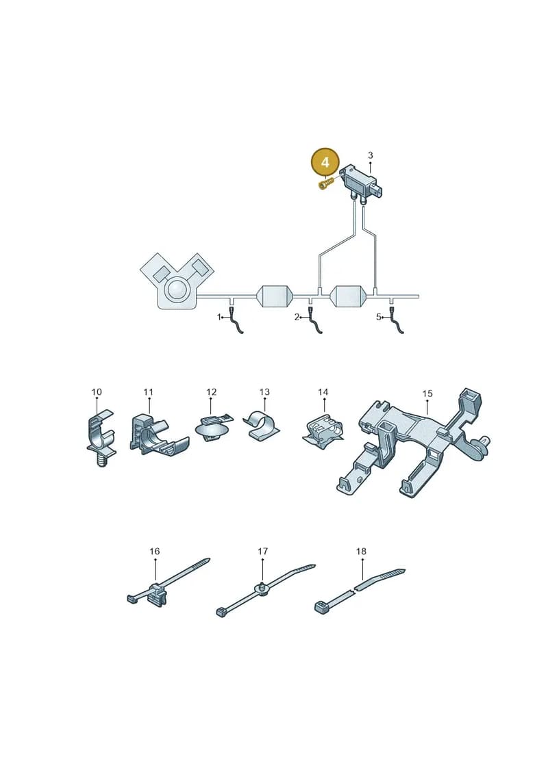 8W0906088Q — Audi Q5 (2016-2025) diagram 896906003, position 4