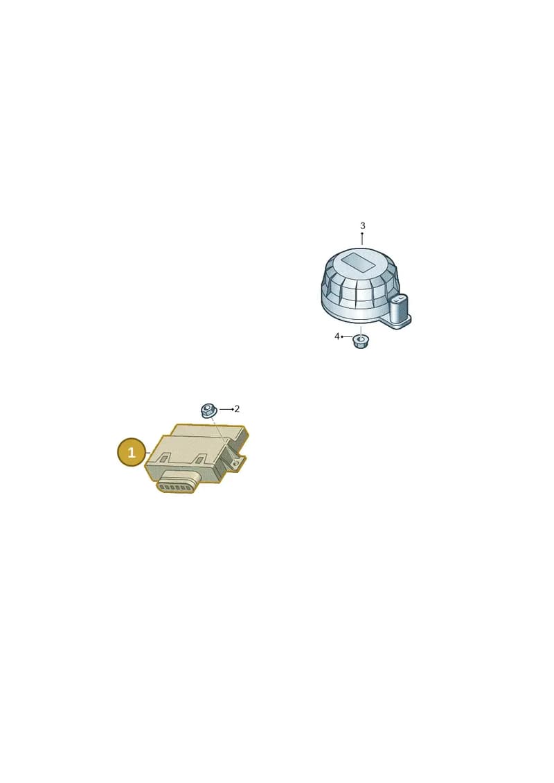 8W0907159D — Audi RS4 Avant (2017-2025) diagram 897906200, position 1