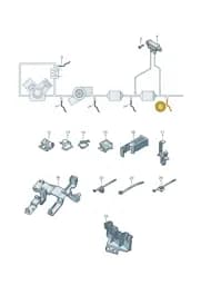 8W0907807BE Audi NOx Sensor