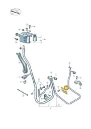 8W0971502N Audi Bracket