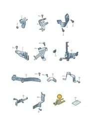 8W0971845AG Audi Holder for Wiring Harness