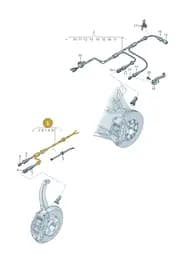 8W0972251 Audi Wiring Set