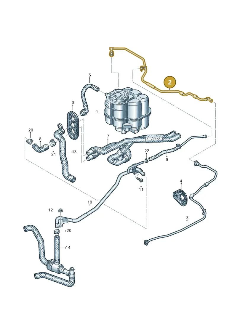 8W1121081BK — Audi RS4 Avant (2017-2025) diagram 847121110, position 2