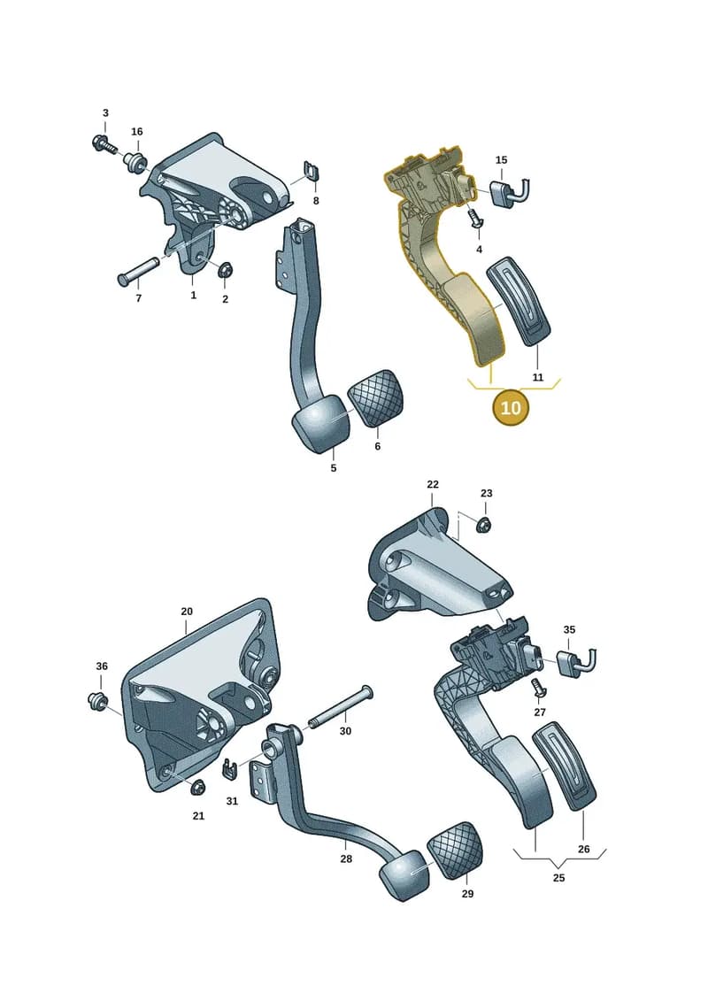 8W1723523C — Audi Q6 e-tron (2023-2025) diagram f5s723250, position 10