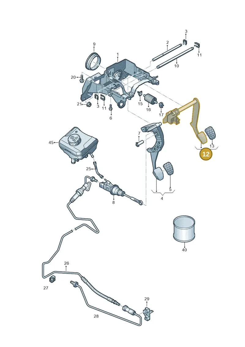 8W2721140A — Audi Q5 (2016-2025) diagram 896721300, position 12