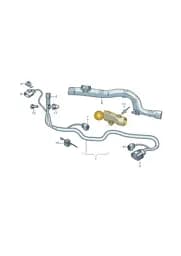 8W2971824E Audi Cable Guide