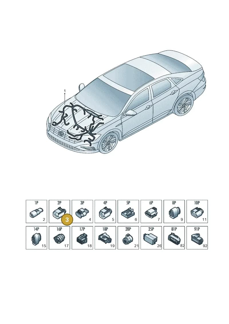 8W2973732A — Volkswagen Sagitar 1.2T (2018-) diagram 431971800, position 3