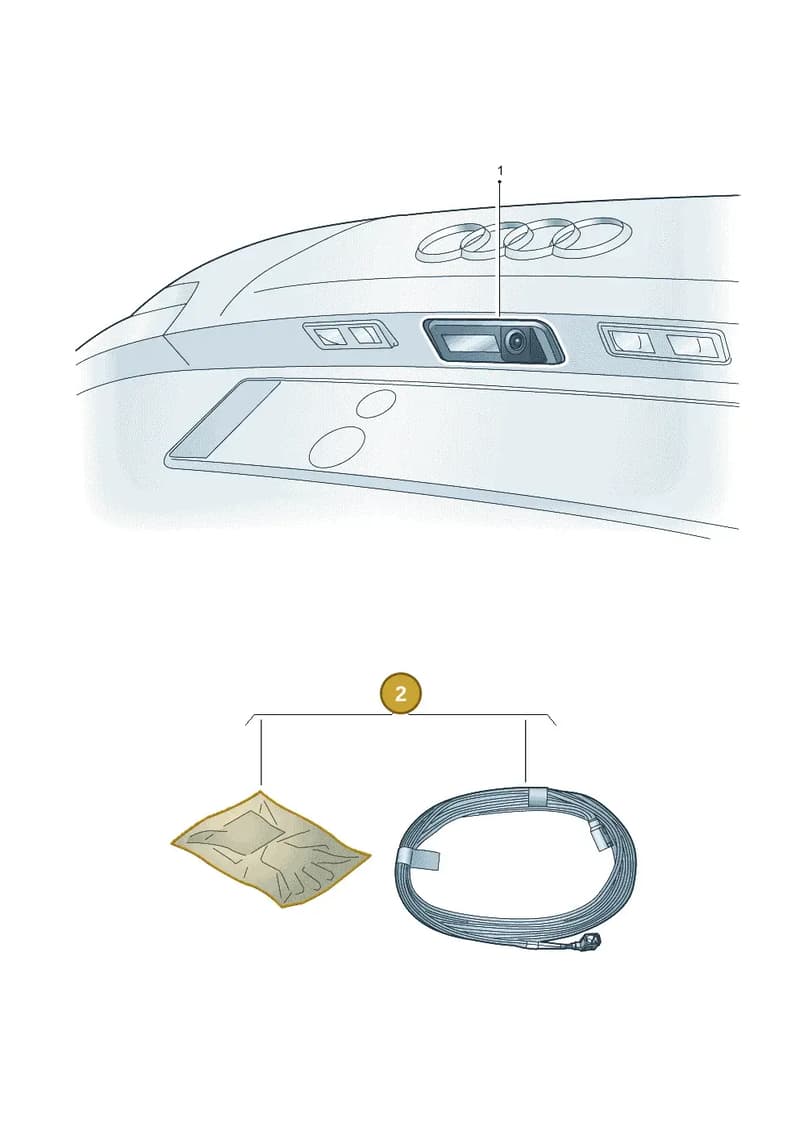8W5054733B — Audi RS6 Avant (2019-2025) diagram 597051210, position 2